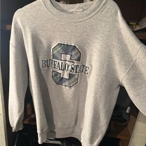 Buffalo State Gray Sweater